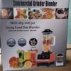 KENWOOD COMMERCIAL GRINDER BLENDER WITH DRY MILL JAR LIVING FOOD DIET BLENDER SOYABEAN SMOOTHIES FRUIT JUICE MIXED MEAT 8500W 8-BLADES GERMAN QUALITY